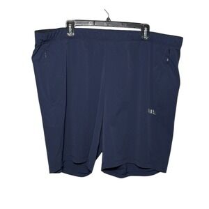 Nobull Men's Light Lined Shorts‎ Navy 7" Size XXXL Athletic
